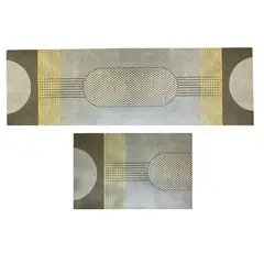 GENERICO - Tapete Duo Absorbente Y Antideslizante Alfombra Cocina Kit 2