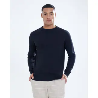 SEVEN SEVEN - Saco Para Hombre Cuello Redondo Color Negro Marca #45330223