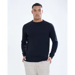 SEVEN SEVEN - Saco Para Hombre Cuello Redondo Color Negro Marca #45330223