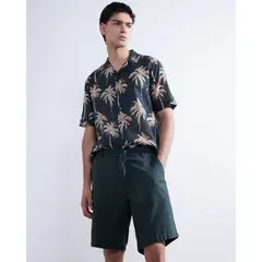 SEVEN SEVEN - Bermuda Para Hombre Color Verde Marca #45100662