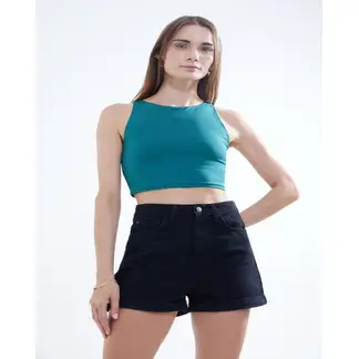 SEVEN SEVEN - Short Para Mujer Color Negro Marca #28190969