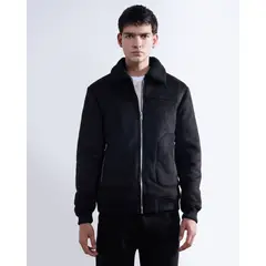 SEVEN SEVEN - Chaqueta Para Hombre Trucker Color Negro Marca #45080433