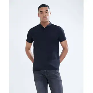 SEVEN SEVEN - Polo Para Hombre Cuello Mao Color Negro Marca #45110792