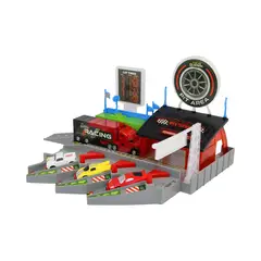 TOY LOGIC - Playset Pit Lane Micro Systemz