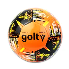 GOLTY - BALÓN DE FÚTBOL PARA NIÑOS GAMBETA III No4 NARANJA