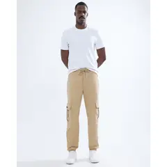 SEVEN SEVEN - Pantalon Para Hombre Jogger Color Camel Marca #45070989