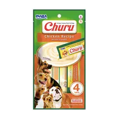 GENERICO - Churu Dog Receta Pollo Sobre x 4 tubos