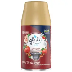 GLADE - Ambientador Automático Repuesto Manzana y Canela 175g