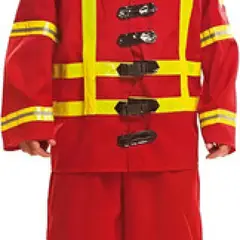 GENERICO - Disfraz Bombero Hombre - Para Héroes Que Salvan El Día