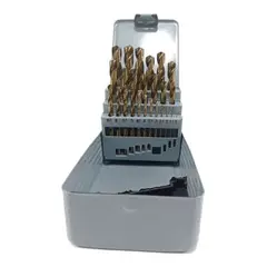 MP TOOLS - Juego De Brocas Para Metal Acero Hss 25pcs 1mm-13mm