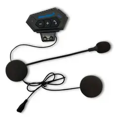 GENERICO - Intercomunicador Moto Auriculares Casco Bluetooh