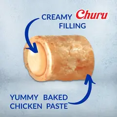 GENERICO - Churu Bites Wraps Cat Snacks Atún con Salmón sobre x 3unds