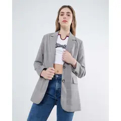 SEVEN SEVEN - Chaqueta Para Mujer Blazer Color Gris Claro Marca #28080945