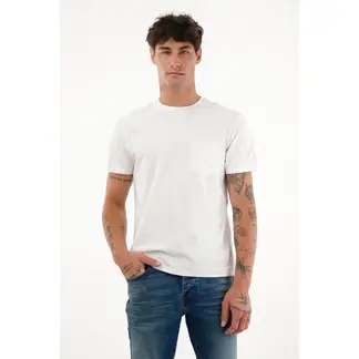 TENNIS - Camiseta crudo con bolsillo frontal para hombre