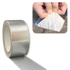 GENERICO - Cinta Adhesiva Tapa Reparar Goteras Impermeabilizante 7cmx10m