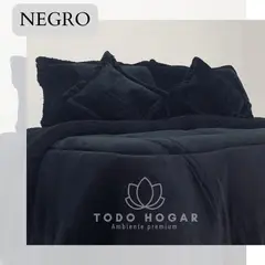 GENERAL - Cubrelecho Ovejero piel de durazno CAMA DOBLE
