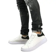 EVEGONZ - Tenis Para Hombre Calzado Casual Blanco Cómodo
