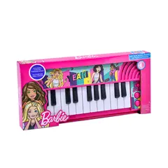 TOYLOGIC - Piano Infantil Mediano Barbie Musicales En Casa