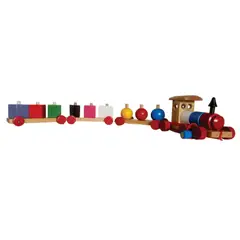 MAFEGO - Tren De Madera Mfg1153 Juego Didáctico
