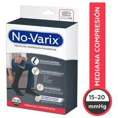NO VARIX - No-Varix Calcetin 15-20 Azul S Premium