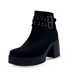 BALLERINA - Botínes Para Mujer Negro Ballerinas Viola