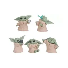 GENERICO - Paquete De 5 Regalos Baby Yoda Muñeco Grogu