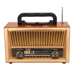 GENERICO - RADIO FX-189BT TIPO VINTAGE RECARGABLE