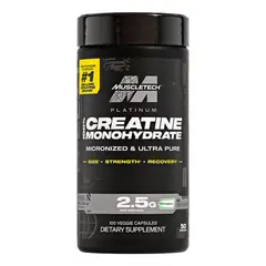 MUSCLETECH - Platinum Creatina Monohidratada 100 Caps