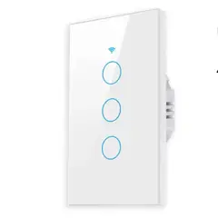 GENERICO - INTERRUPTOR 3 VIAS WIFI SIN NEUTRO COMPATIBLE ALEXA -GOOGLE ASSISTANT