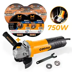 GENERAL - Pulidora Certificada Angular 4 1/2 Pul 750w, Coofix