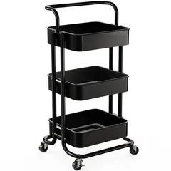 OEM - Organizador Multiusos Con Ruedas Almacenamiento 3 Niveles Auxilia