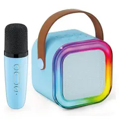DAYOSHOP - Parlante Portatil Bluetooth 6w + 1 Microfono Inalambrico