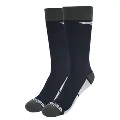 OXFORD - MEDIAS IMPERMEABLES PARA MOTOCICLISMO NEGRAS XL PAR