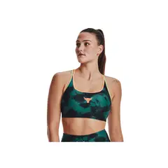 UNDER ARMOUR - Sujetador Verde Mujer PJT RCK CRSBCK PT BR 1377953-722-5VR