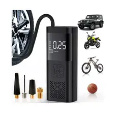 SHEN HUANG - Compresor De Aire Portatil Recargable Para Carro Moto Cicla