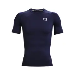 UNDER ARMOUR - Camiseta Hombre HG ARMOUR COMP SS Azul