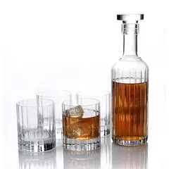 LUIGI BORMIOLI - Juego Whisky Bach 5 Pzas