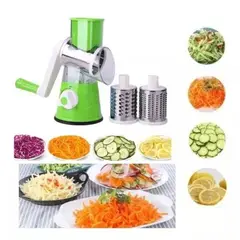 GENERICO - Molino Rayador Multiusos Picador De Verduras 3 En 1