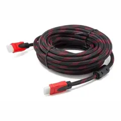 GENERICO - Cable Hdmi 10 Metros Mallado. Doble Filtro De Alta Calidad
