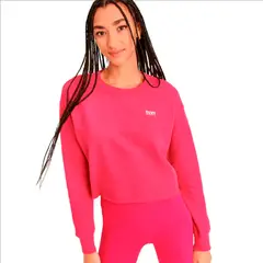 DKNY - Sudadera Para Mujer Bcy Rosado Casual Con Algodón Moda