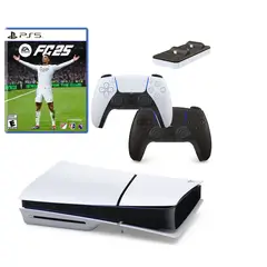 SONY - Consola Playstation5 1TB Slim PS5+2Controles+Fc25 +CargadorDobe