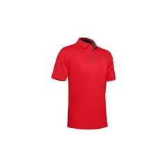 UNDER ARMOUR - Camisa Hombre TECH POLO-RED Rojo