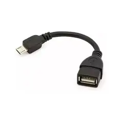 GENERICO - Convertidor Micro Usb Macho Con Usb Hembra Cable Adaptado
