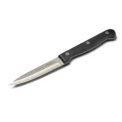 PRESS - Cuchillo De Cocina Para Legumbres 8.5 Cm Acero Inox 76931 Negro
