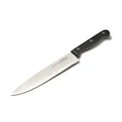 PRESS - Cuchillo De Cocina Para Chef 20 Cm Acero Inoxidable 76934 Negro