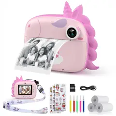 GENERICO - Camara Instantanea Para Niños Videos Full Hd Incluye Colores
