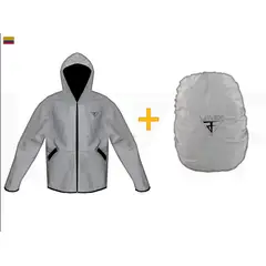 LAVEF - CHAQUETA REFLECTIVA + FORRO PARA MALETIN 100 REFLECTIVO