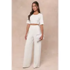 NEGRELI - CONJUNTO DE DAMA CASUAL BLUSA Y PANTALON REF-4062