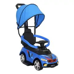 KIDSHOP - Carro Montables Paseador Bebe Niños Sonidos Carpa 3261 Azul
