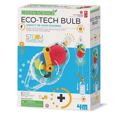 4M - KIT BOMBILLA ECO-TECH JUGUETE EDUCATIVO DE ENERGÍA ECOLÓGICA